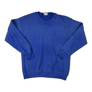 VTG USA Olympics Blue Embroidered Made in USA Crewneck Sweatshirt Mens Size XL